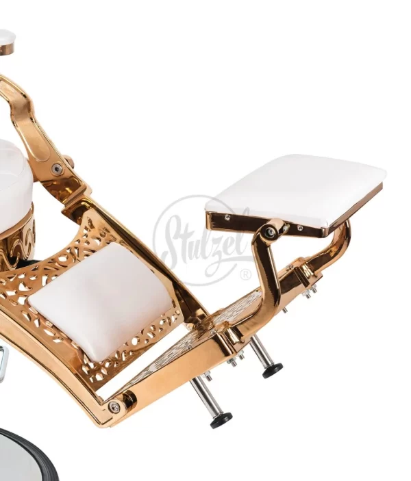 Stulzel Sillón Barbería Golden Star White